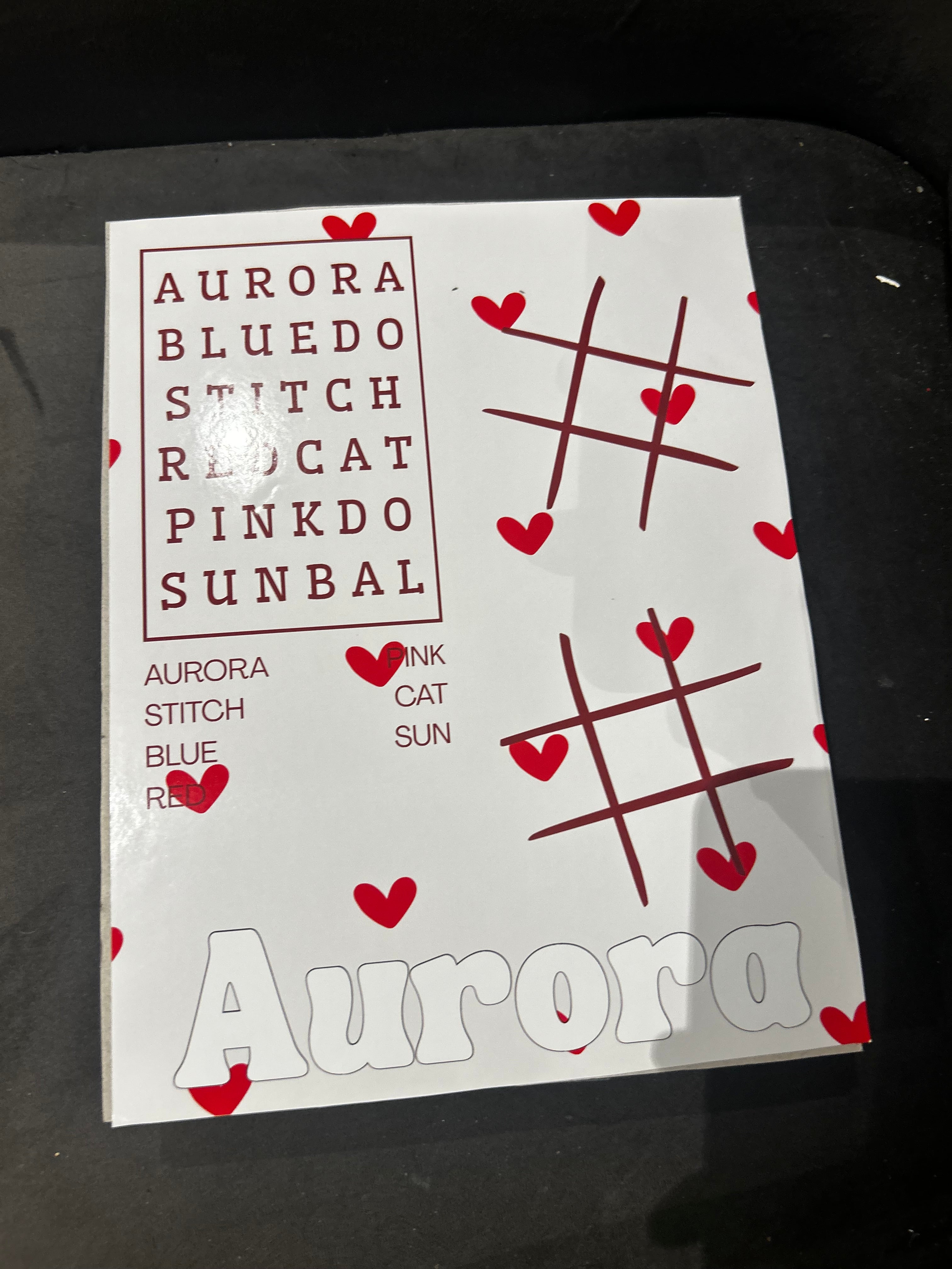 Custom Kids Love Board