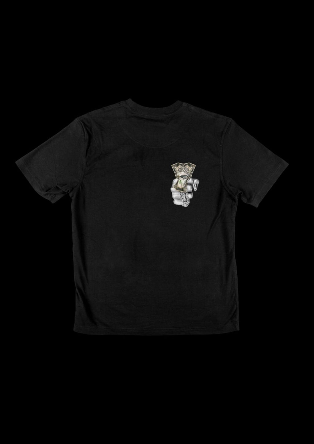 MONEY GRABBA' TEE - BLACK