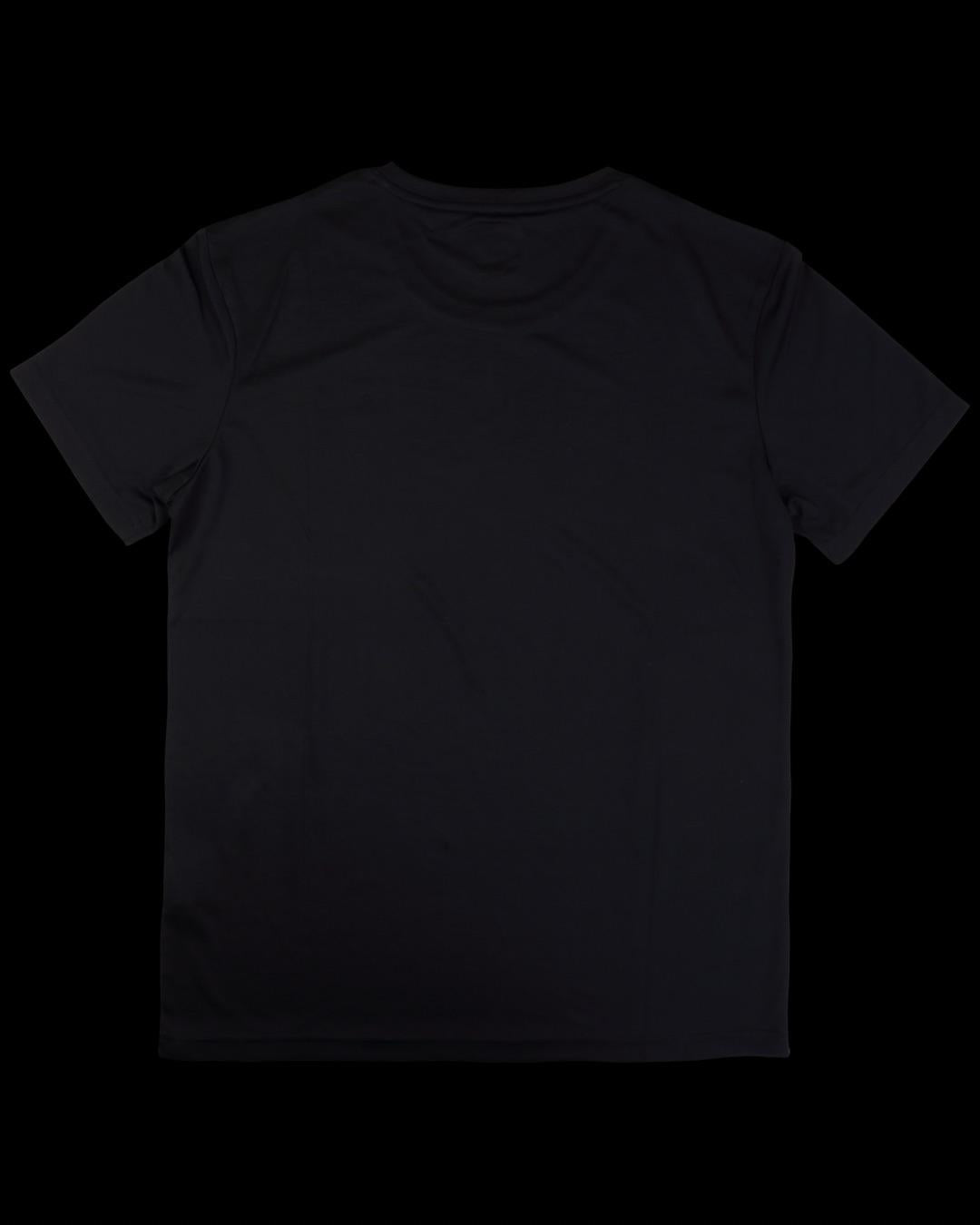 GOLD FRAME GRAPHIC TEE - BLACK