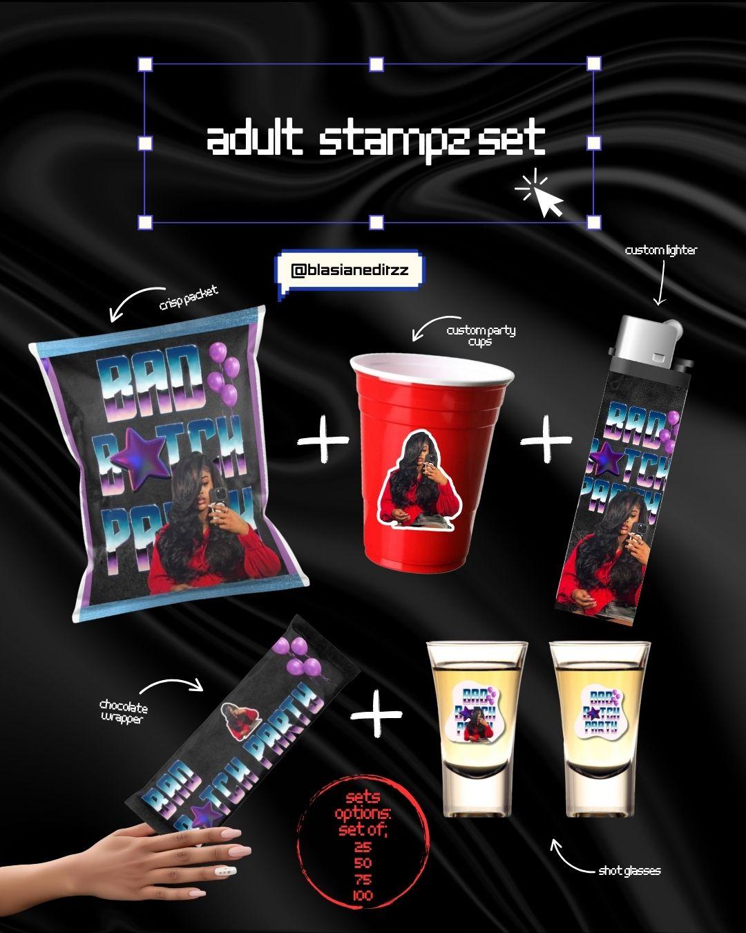 ADULT STAMPZ SET