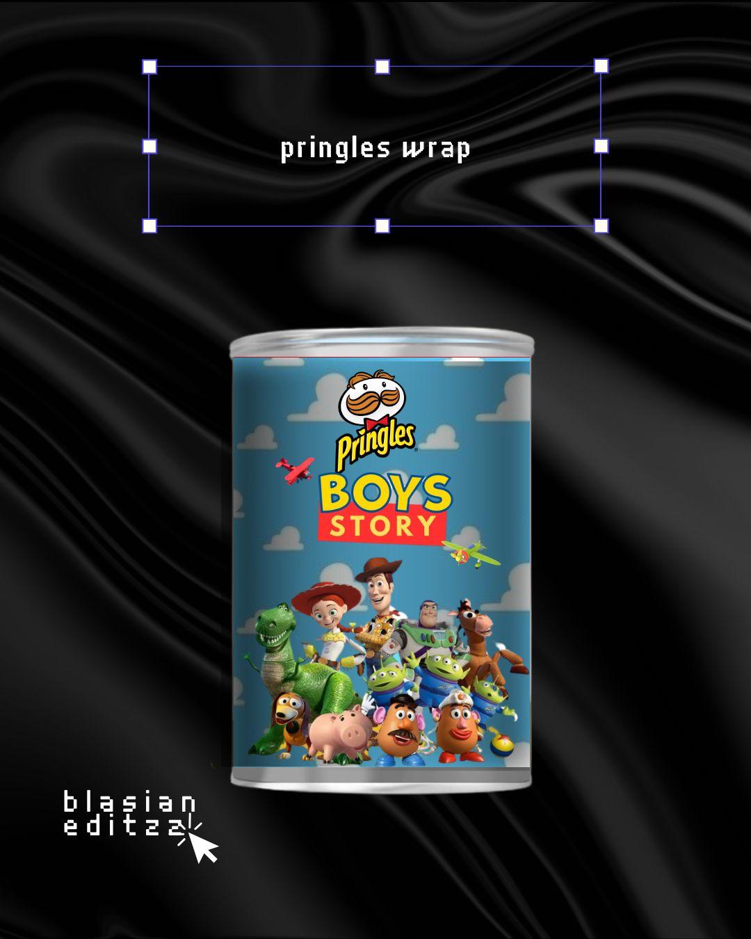 15 CUSTOM PRINGLES WRAPPER